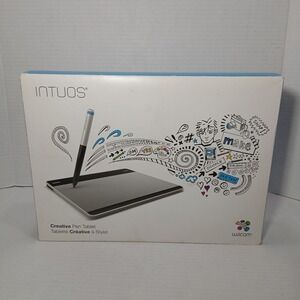 Wacom CTL-480 Intuos Small Creative Pen & Touch Tablet  NEW OPEN BOX
